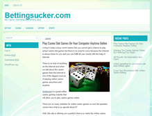 Tablet Screenshot of bettingsucker.com